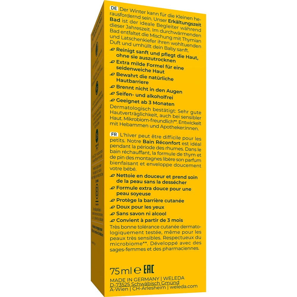 WELEDA Calendula Erkältungszeit Bad