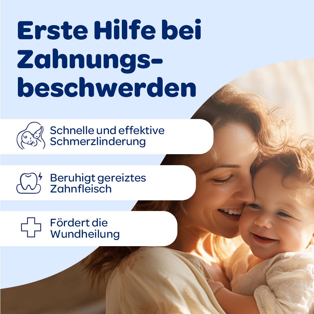 DENTINOX Gel med Zahnungshilfe