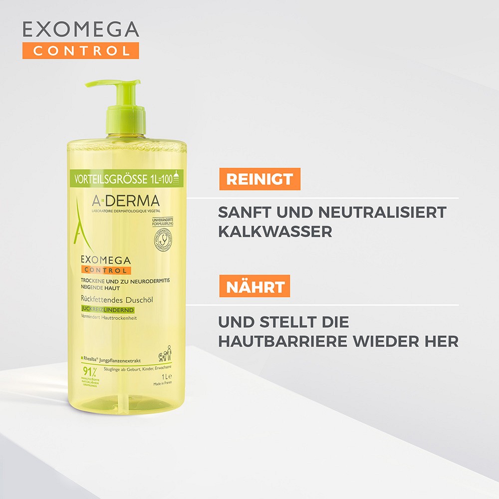 A-DERMA EXOMEGA CONTROL Duschöl rückfettend
