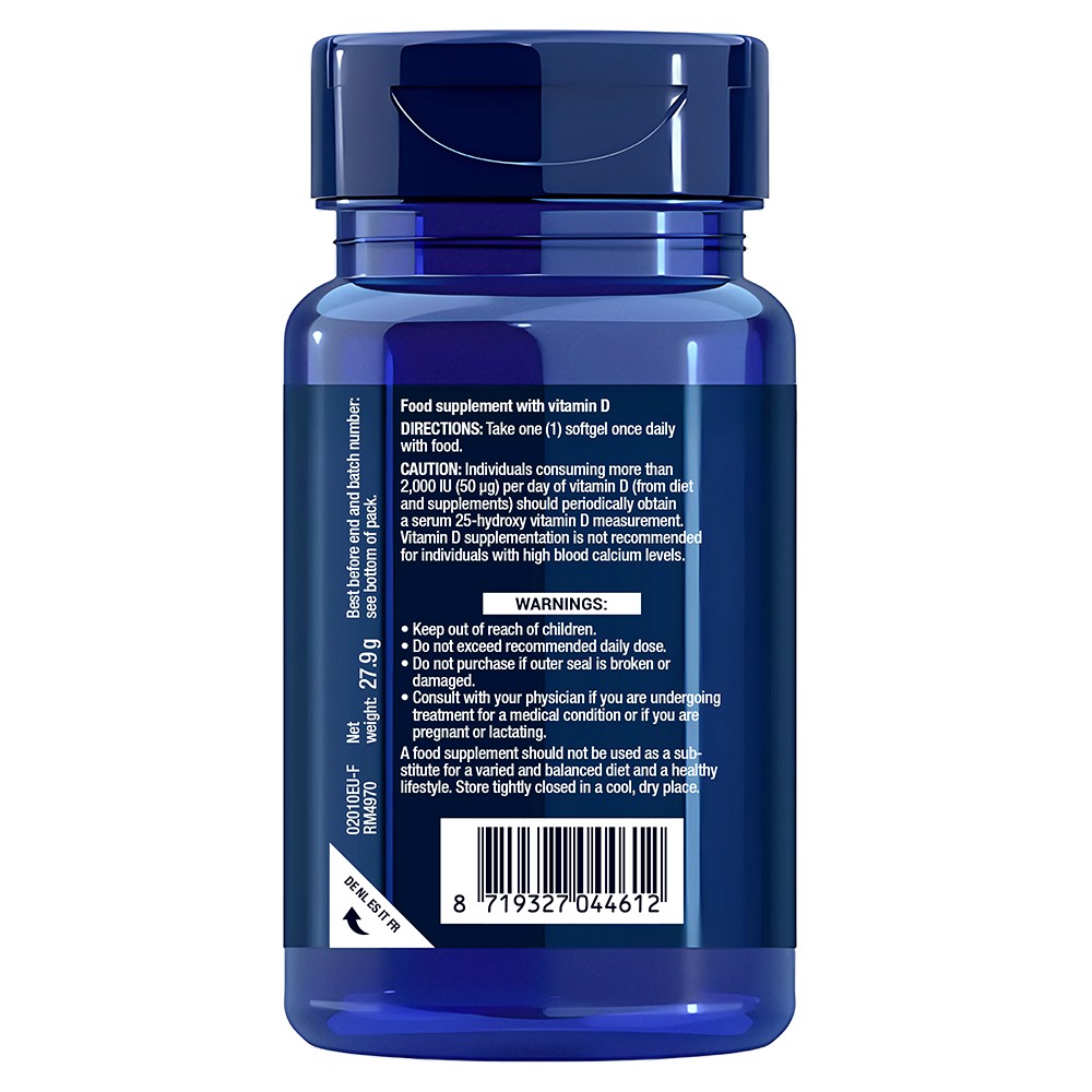 VITAMIN D3 75 µg 3000 I.E. Weichkapseln