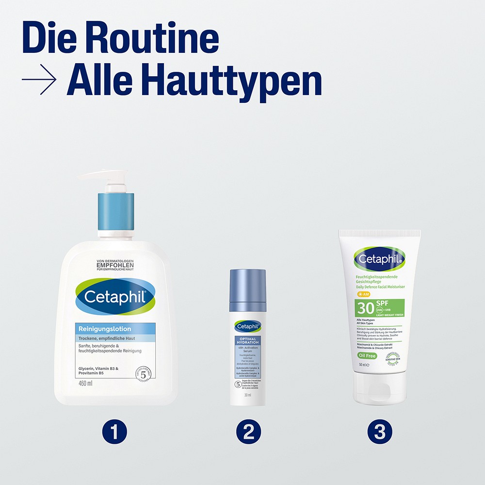 CETAPHIL feuchtigkeitsspend.Gesichtspflege LSF 30