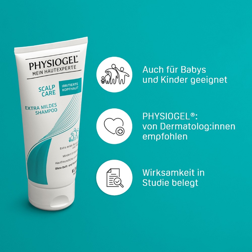 PHYSIOGEL Scalp Care extra mildes Shampoo Kids-Ed.