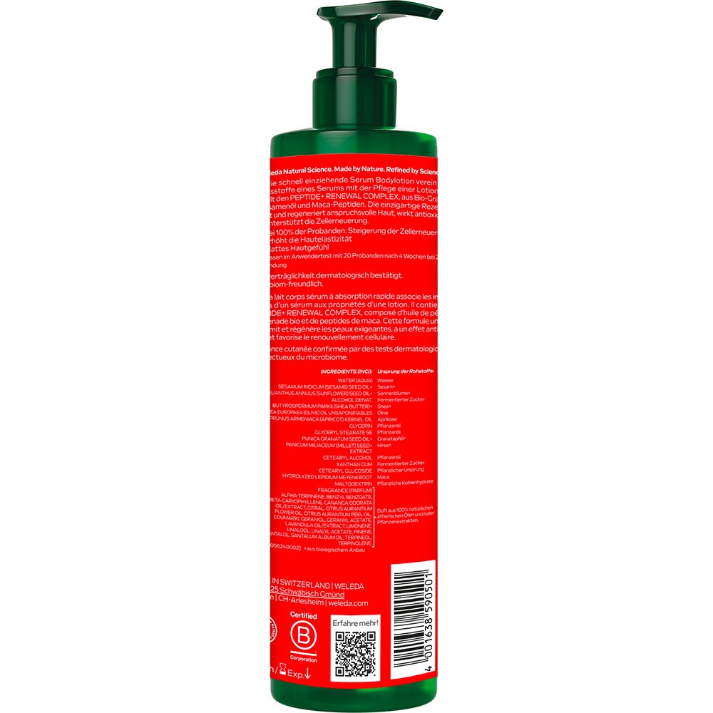 WELEDA straffende Serum Bodylotion