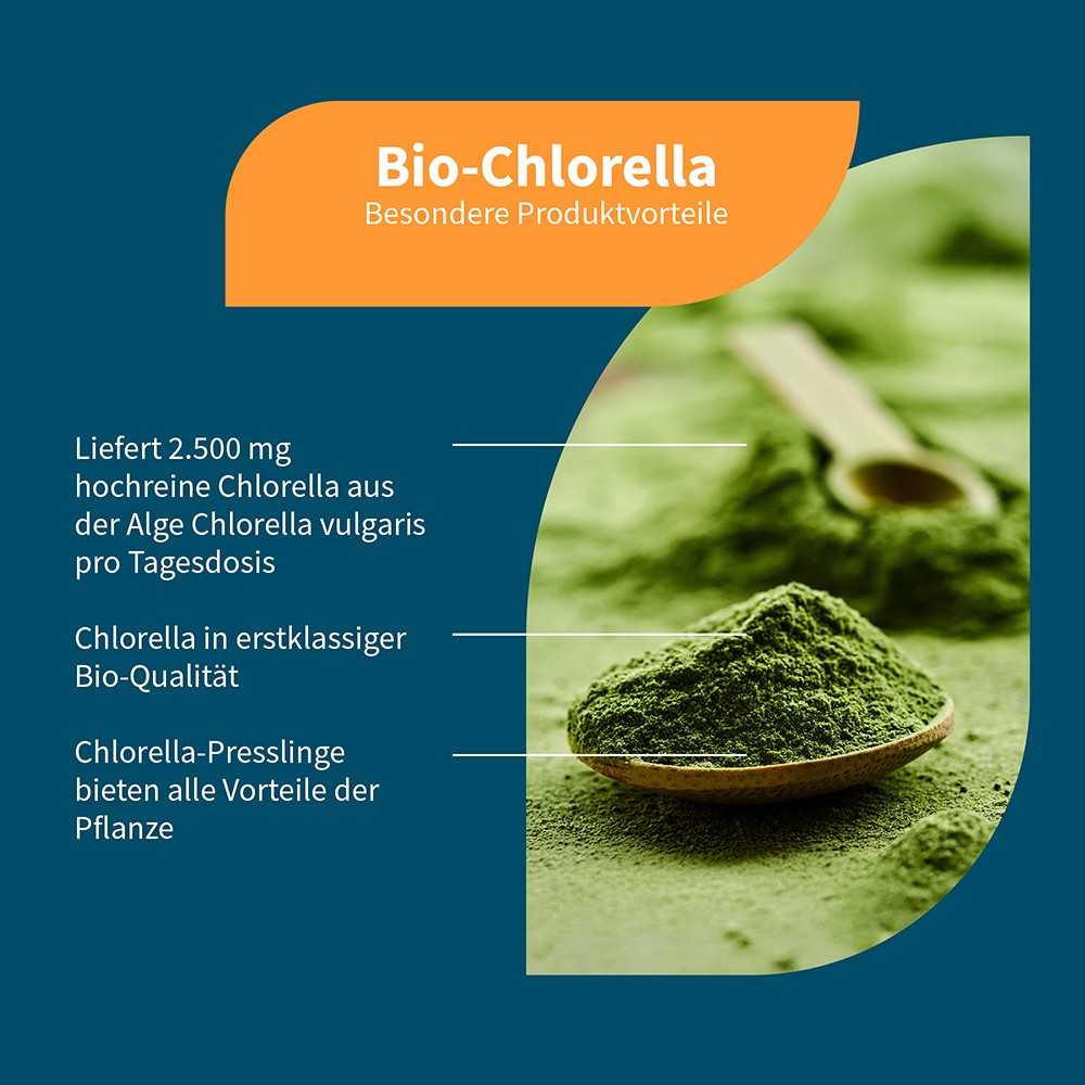 BIO CHLORELLA aus der Alge Chlorella vulg.Pressl.
