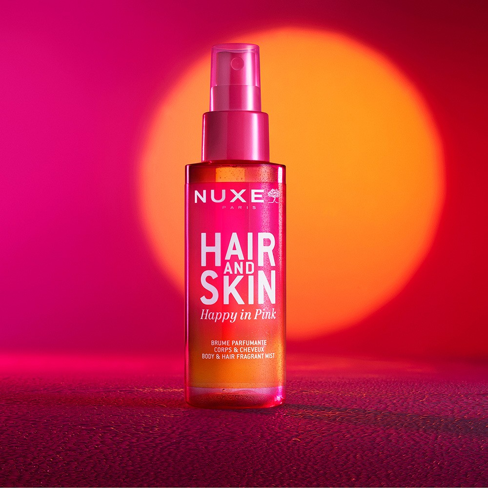 NUXE Haar Körperspray Happy in pink