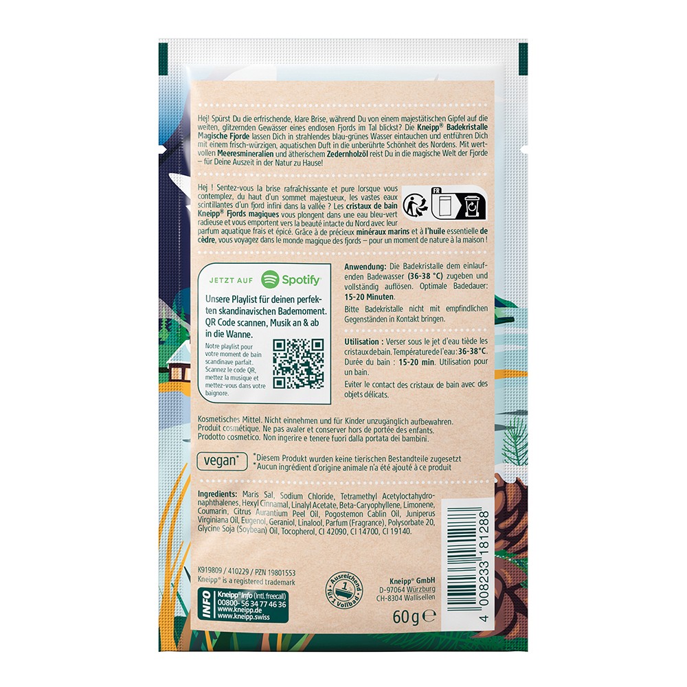 KNEIPP Badekristalle Magische Fjorde