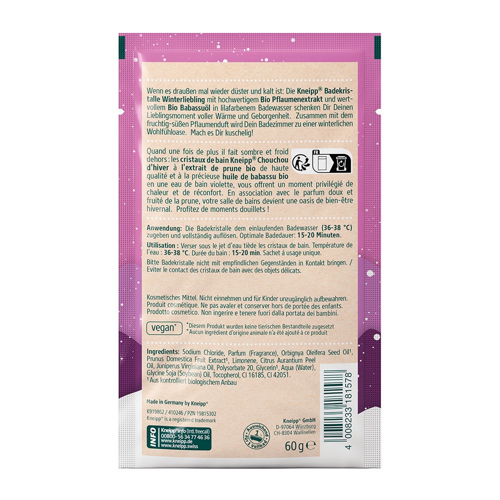 KNEIPP Badekristalle Winterliebling