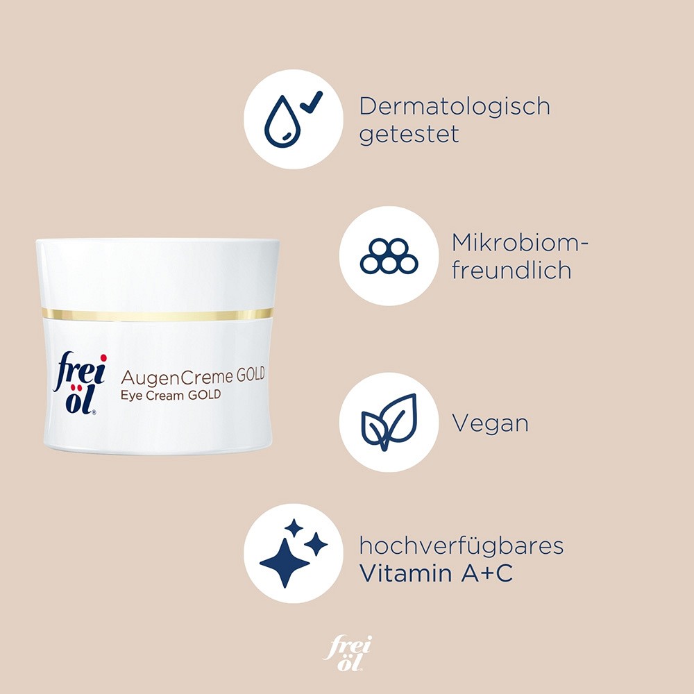 FREI ÖL Hydrolipid AugenCreme gold