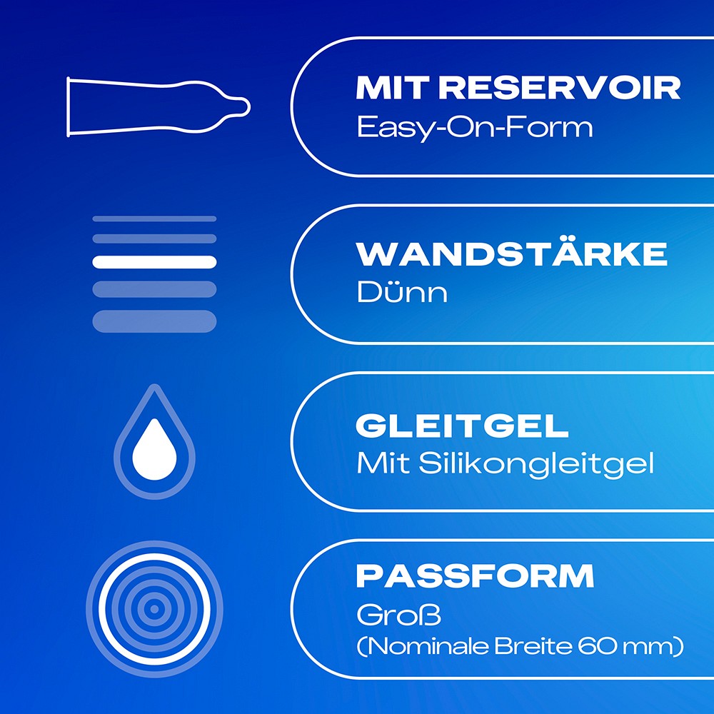 DUREX Gefühlsecht XXL Kondome DUREX Gefühlsecht XXL Kondome