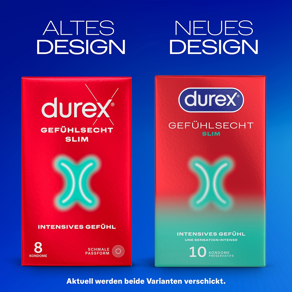 DUREX Gefühlsecht Slim Kondome DUREX Gefühlsecht Slim Kondome