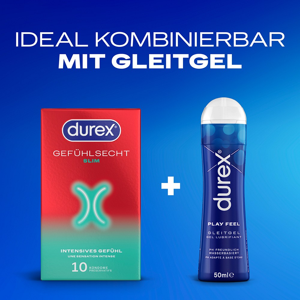 DUREX Gefühlsecht Slim Kondome DUREX Gefühlsecht Slim Kondome