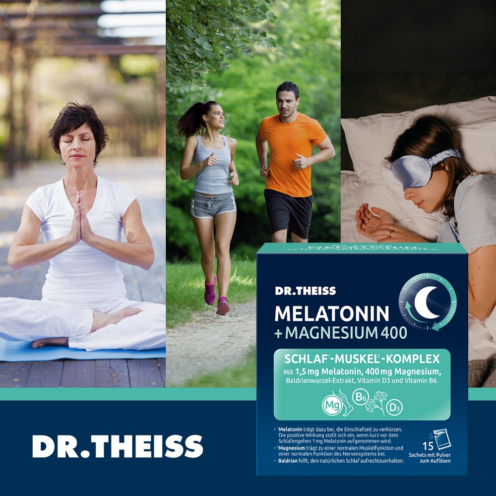 DR.THEISS Melatonin+Magn.400 Schlaf-Komplex Pulver DR.THEISS Melatonin+Magn.400 Schlaf-Komplex Pulver