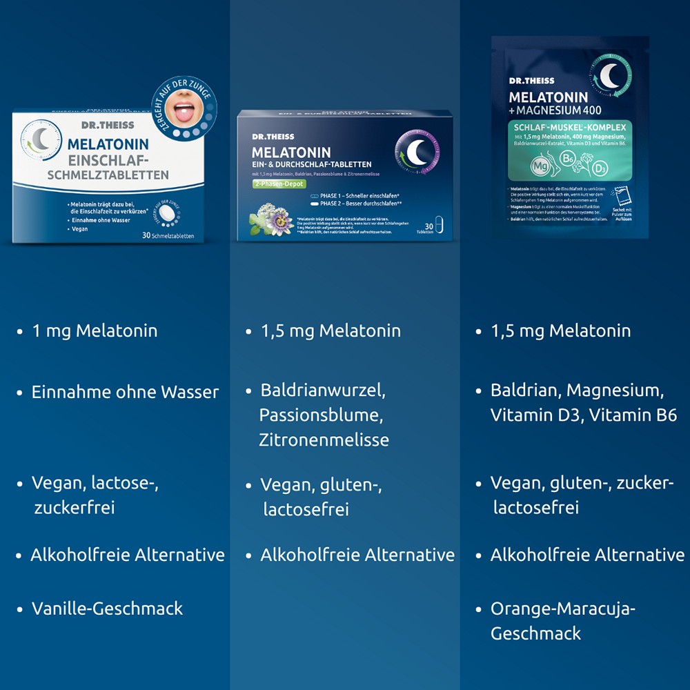 DR.THEISS Melatonin+Magn.400 Schlaf-Komplex Pulver DR.THEISS Melatonin+Magn.400 Schlaf-Komplex Pulver