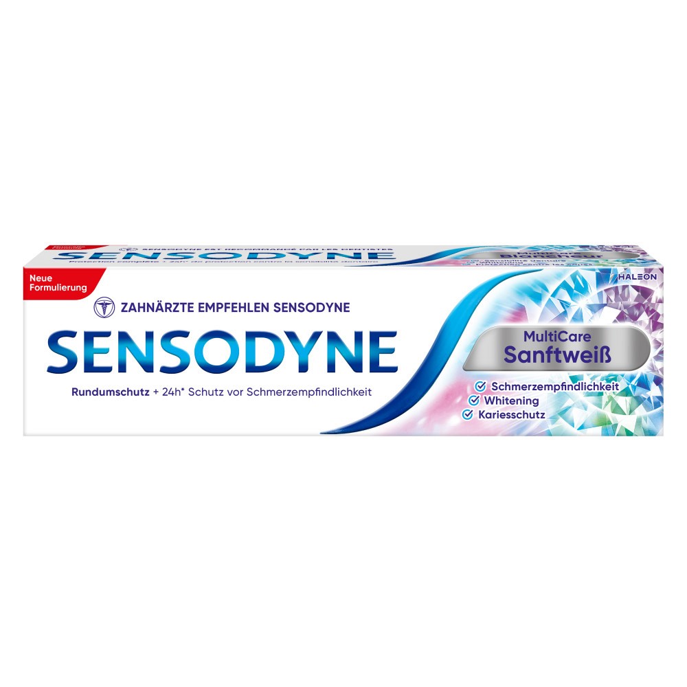 SENSODYNE MultiCare Sanftweiß Zahnpasta