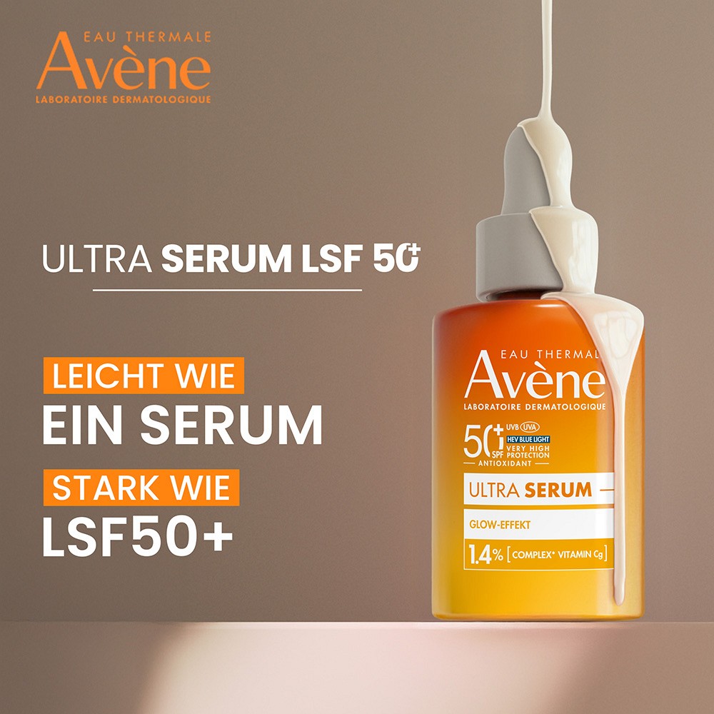 AVENE Ultra Serum Glow-Effekt SPF 50+