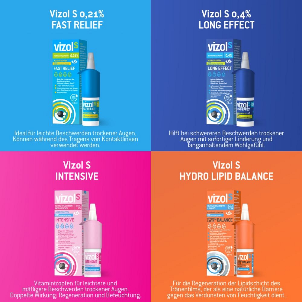 VIZOL S HYDRO LIPID BALANCE Augentropfen VIZOL S HYDRO LIPID BALANCE Augentropfen