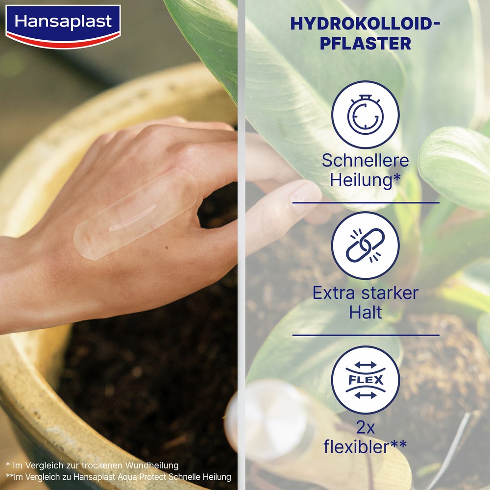 HANSAPLAST Zweite Haut Schutz Pflaster klein