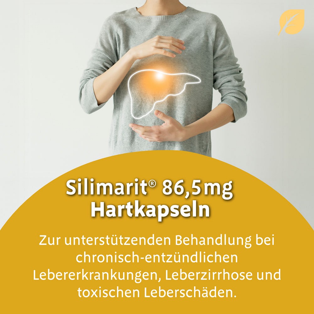 SILIMARIT 86,5 mg Hartkapseln