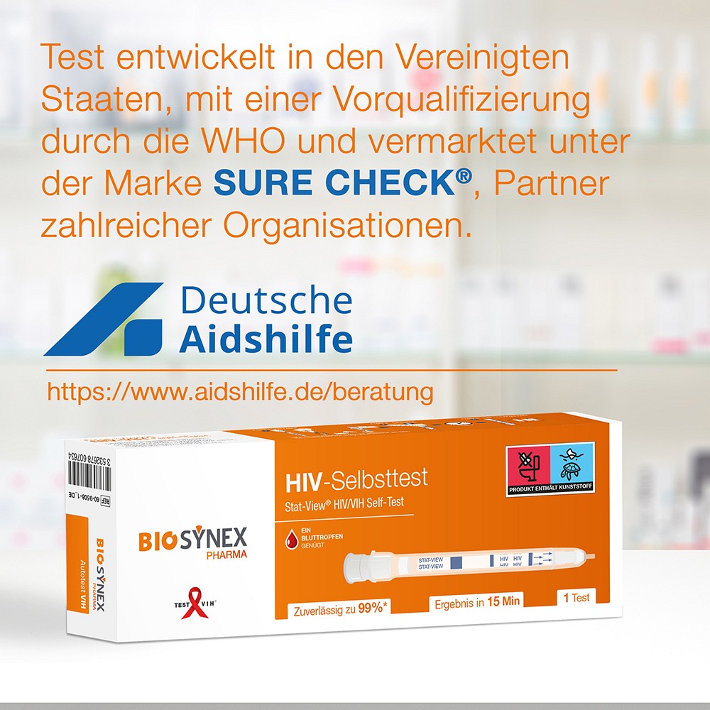 HIV VIH Selbsttest Blut HIV VIH Selbsttest Blut