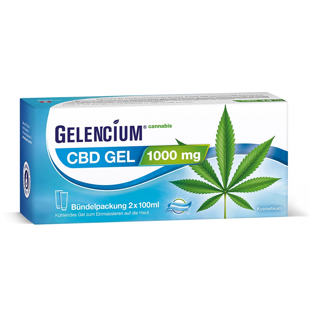 GELENCIUM Cannabis CBD Gel kühlend