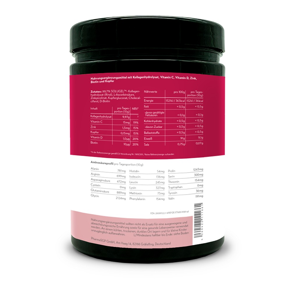 PURESGP Kollagen Peptide Pulver