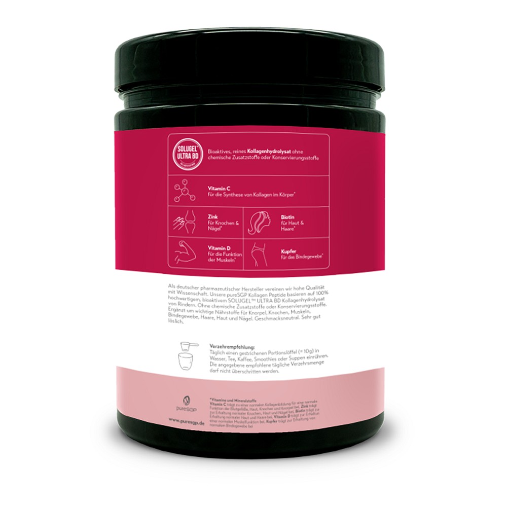 PURESGP Kollagen Peptide Pulver