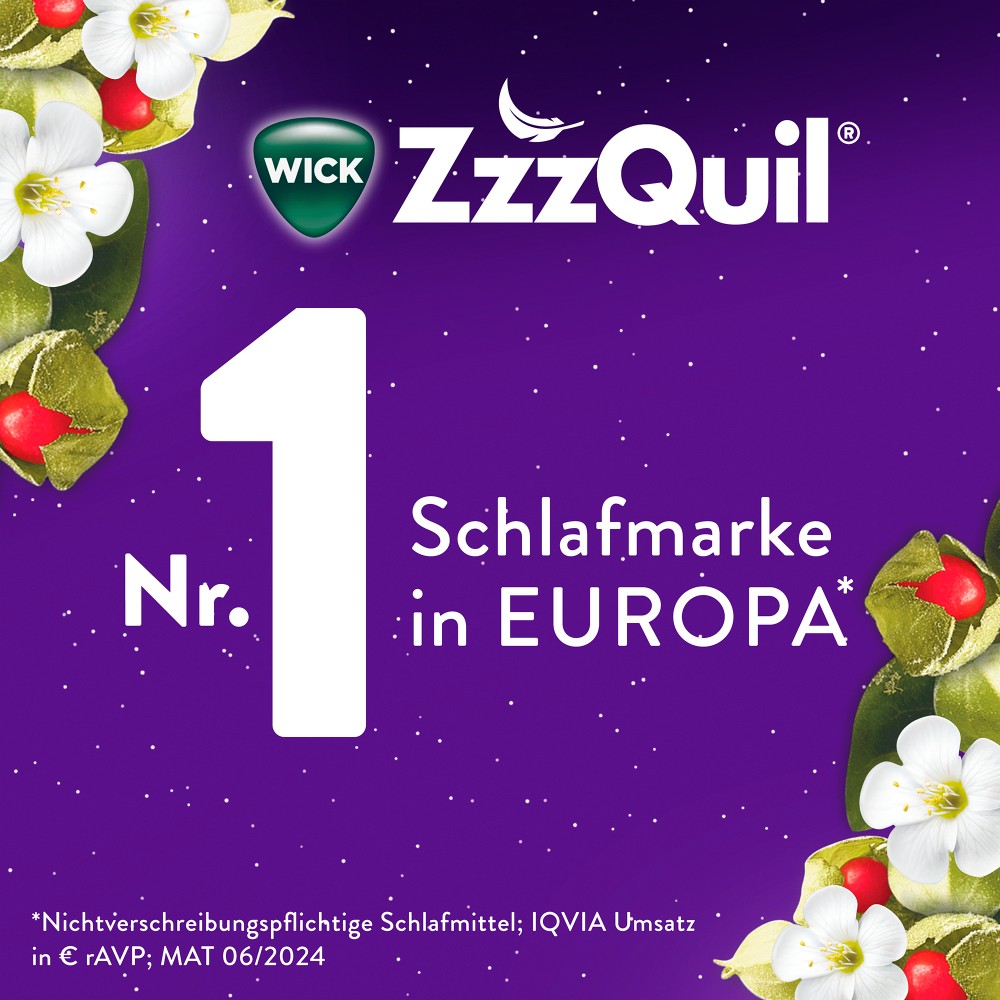 WICK ZzzQuil Gute Nacht+ Stress Balance