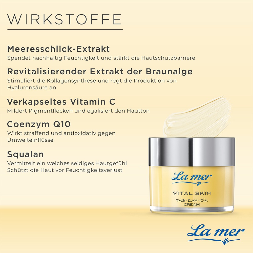 LA MER Vital Skin Tagescreme o.Parfum