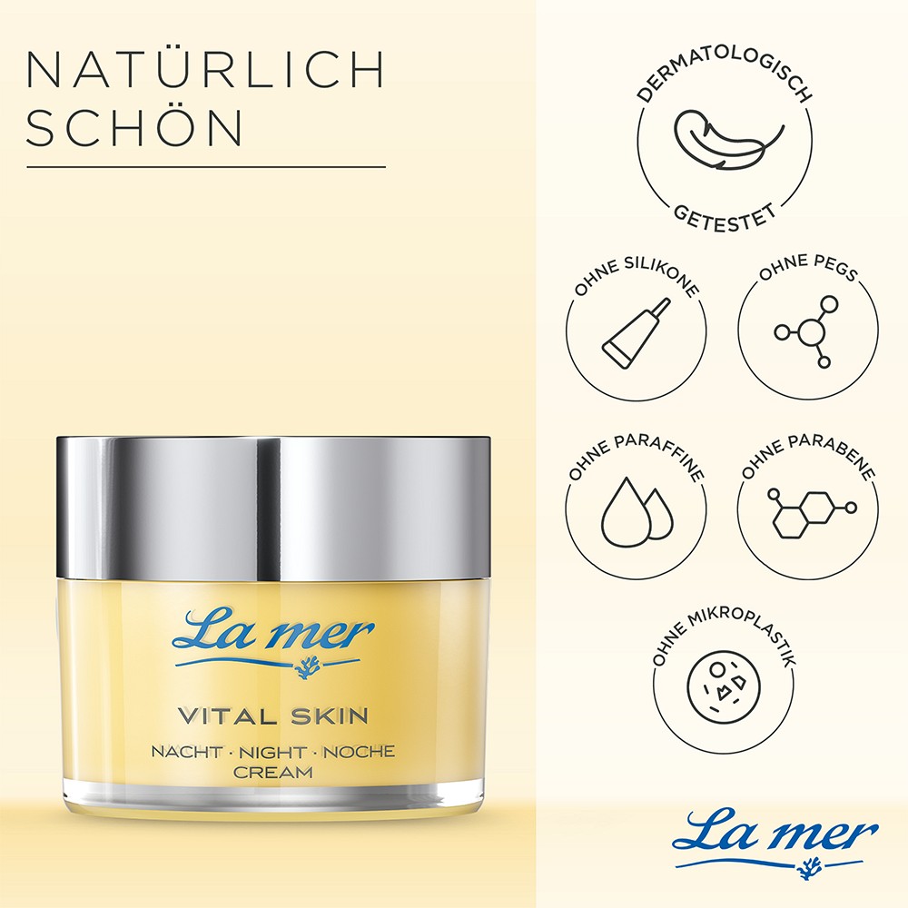LA MER Vital Skin Nachtcreme o.Parfum