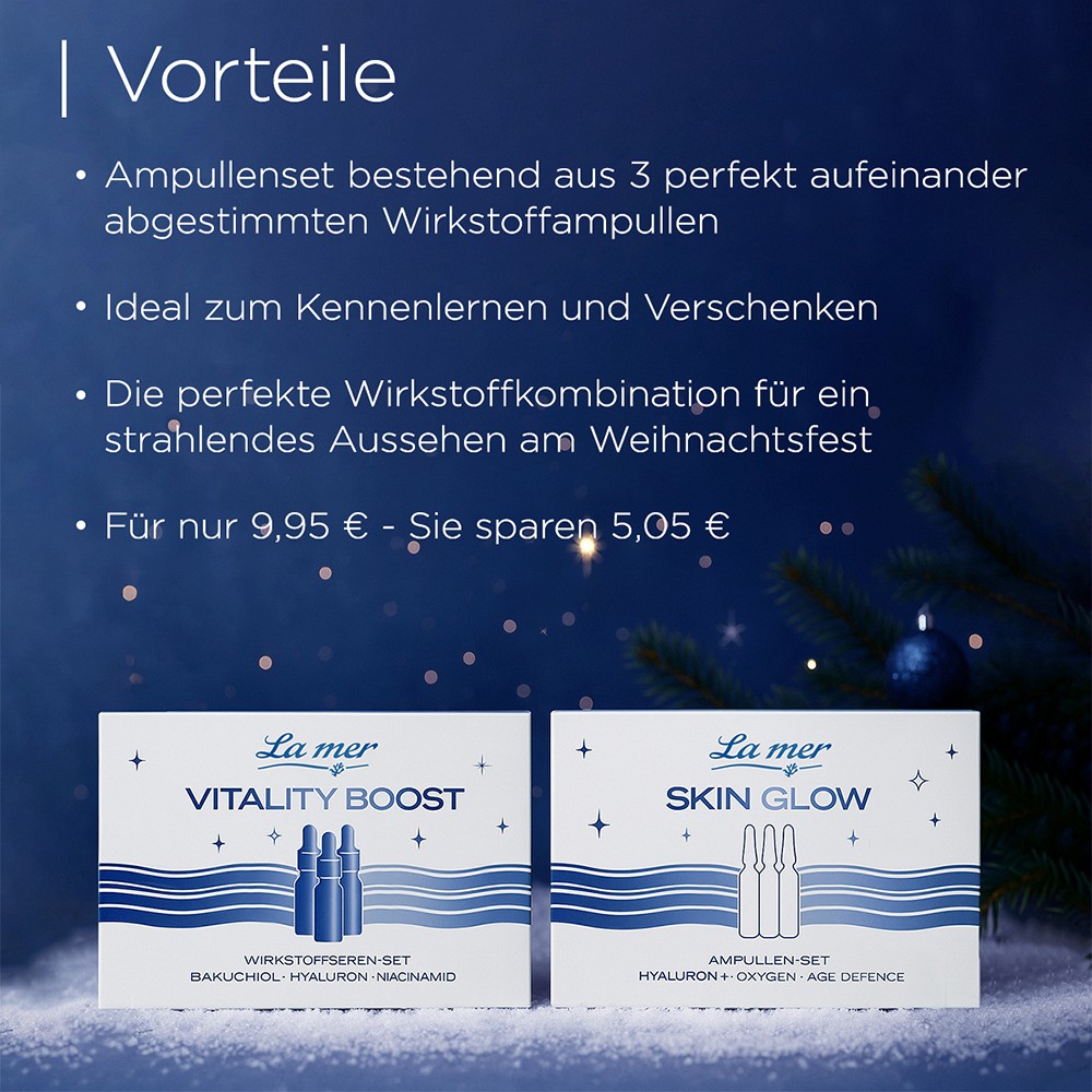 LA MER Ampullenset Skin Glow 2025