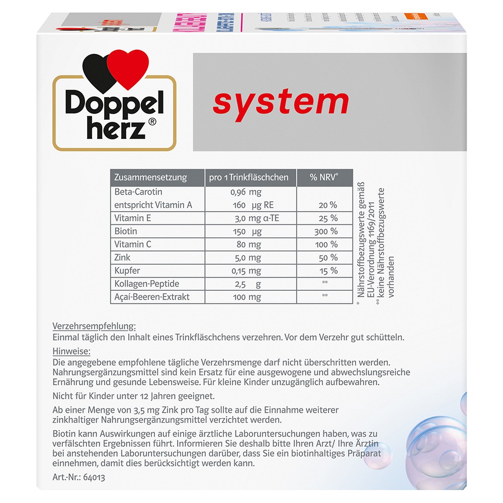 DOPPELHERZ Kollagen Beauty Maracuja system TRA
