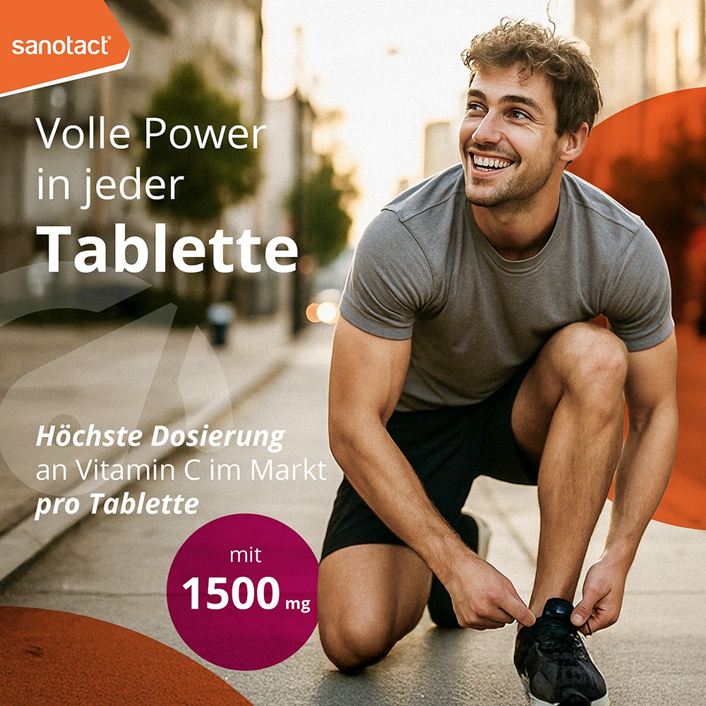 SANOTACT Vitamin C1500 Tabletten