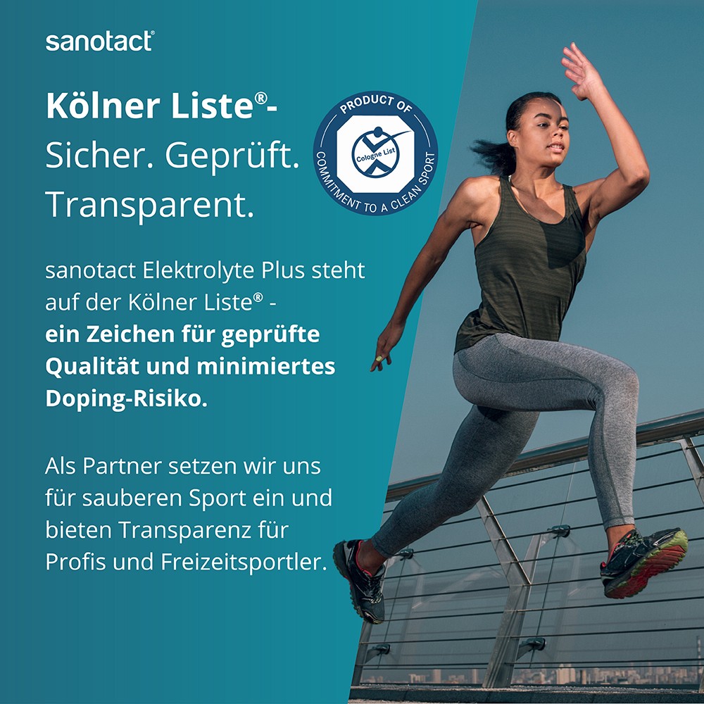 SANOTACT Elektrolyte Aktiv+Koffein Brausetabletten