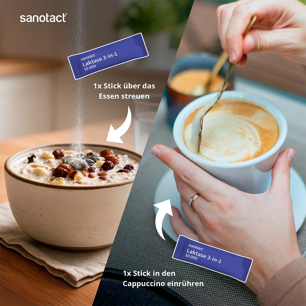 SANOTACT Laktase 10.000 FCC Sticks
