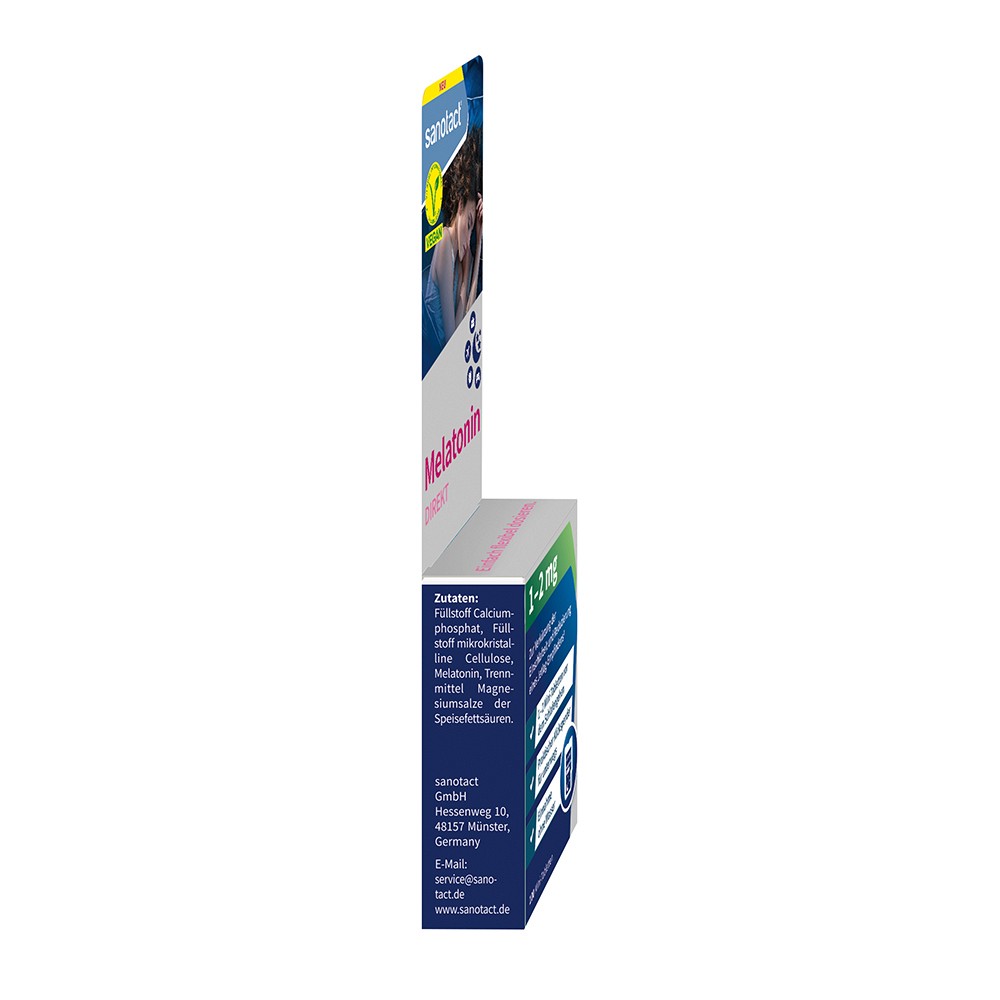 SANOTACT Melatonin DIREKT 1-2 mg Tab.Klickspender