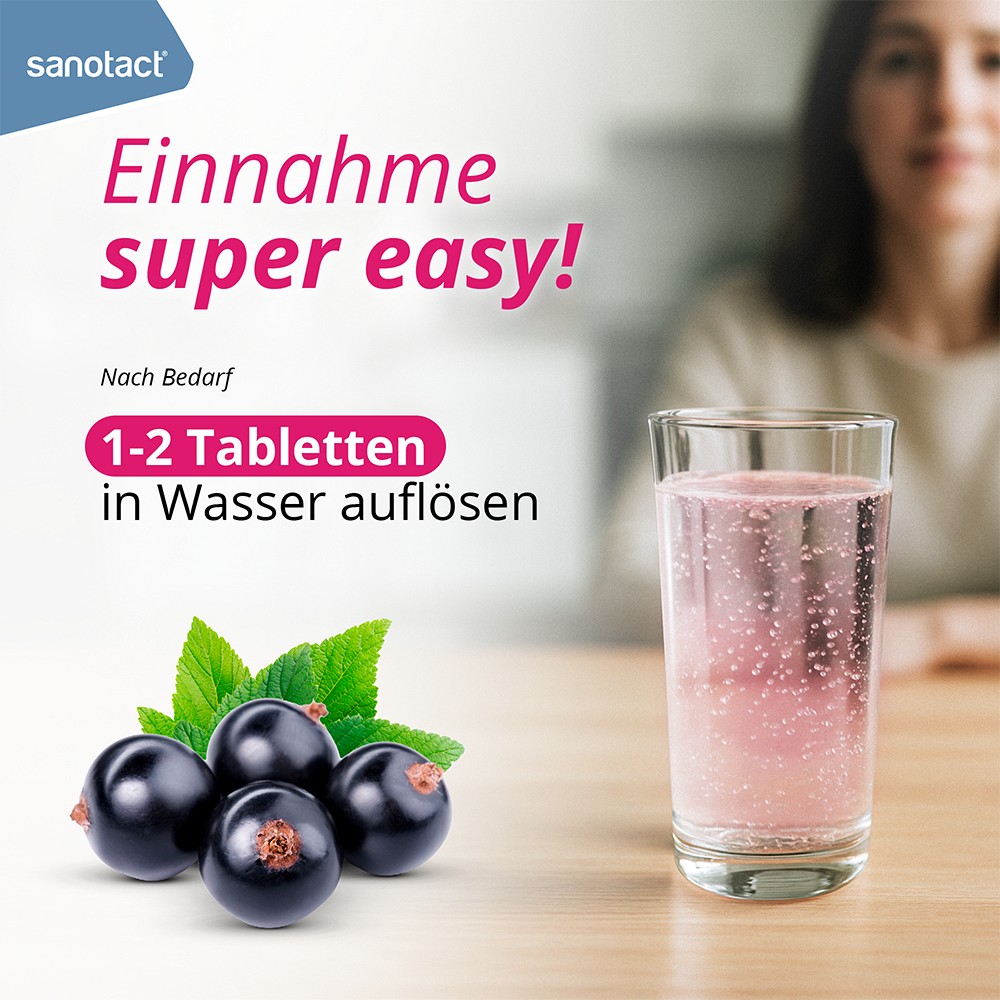 SANOTACT Eisen+C Brausetabletten