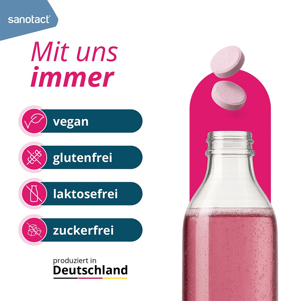 SANOTACT Eisen+C Brausetabletten