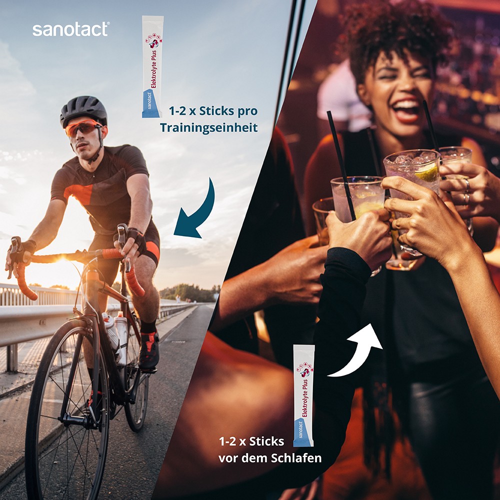 SANOTACT Elektrolyte Plus Pulver Großbeutel