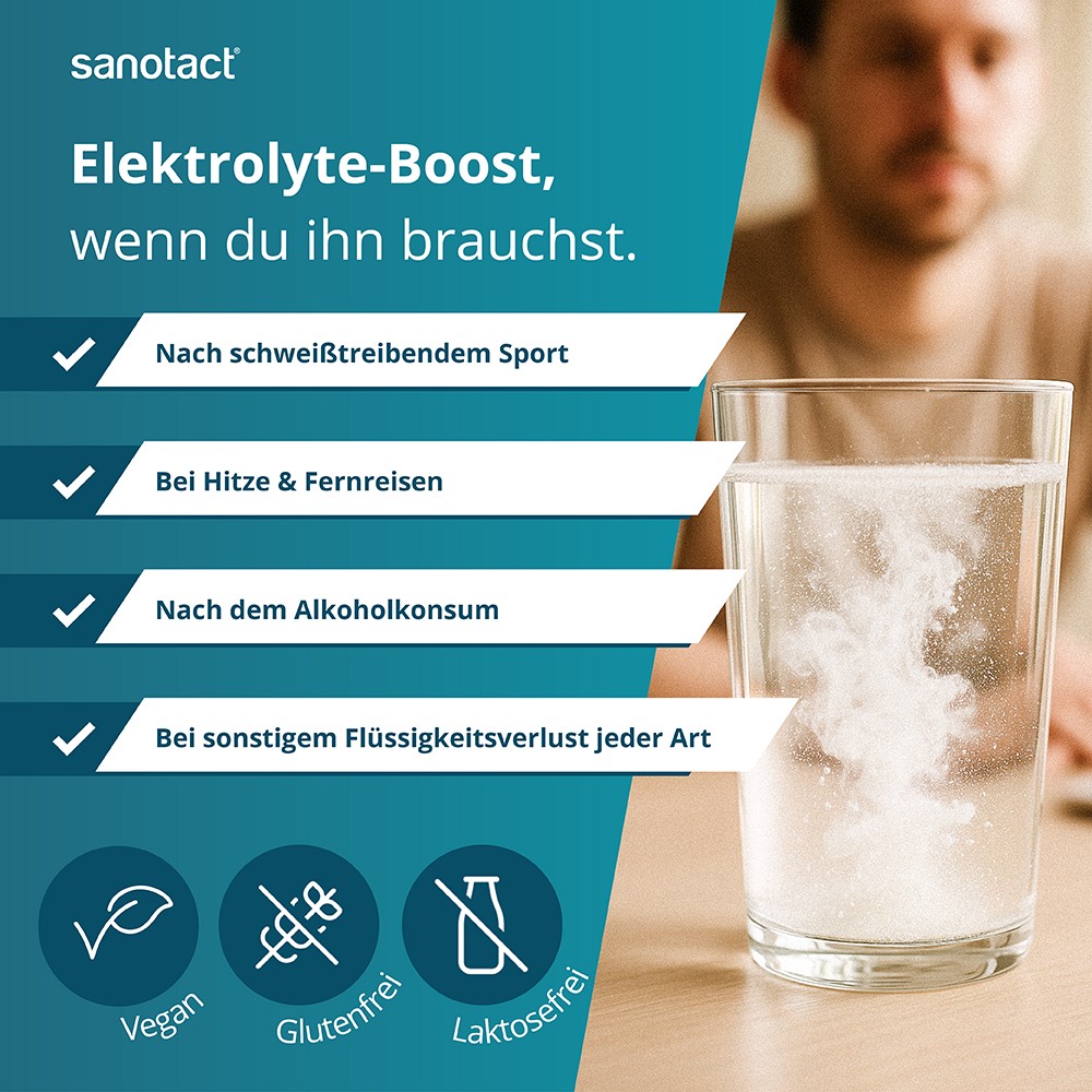 SANOTACT Elektrolyte Plus Pulver Großbeutel