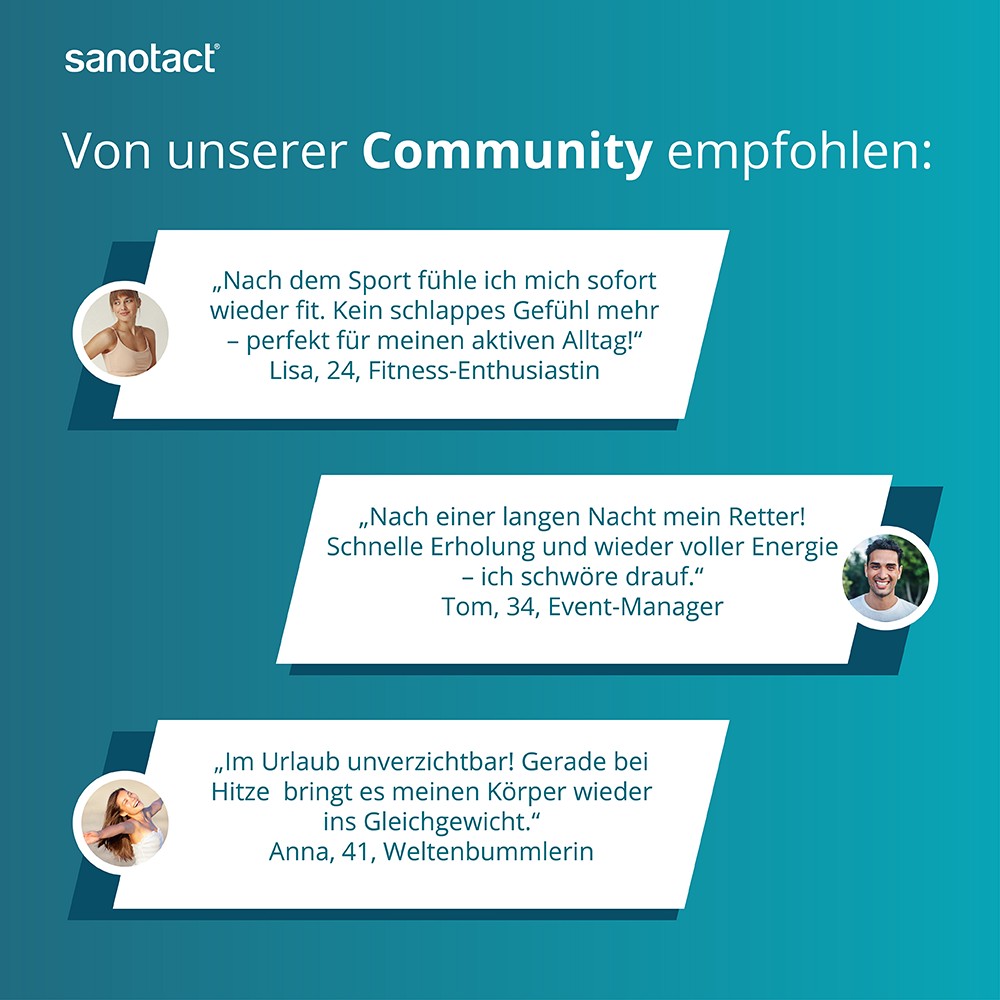 SANOTACT Elektrolyte Plus Pulver Großbeutel