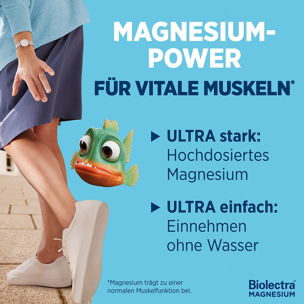 BIOLECTRA Magnesium 400 mg ultra Direct Orange
