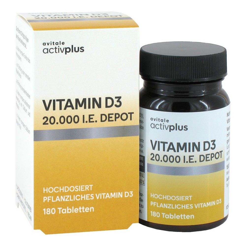 ACTIVPLUS Vitamin D3 20.000 I.E. Depot Tabletten