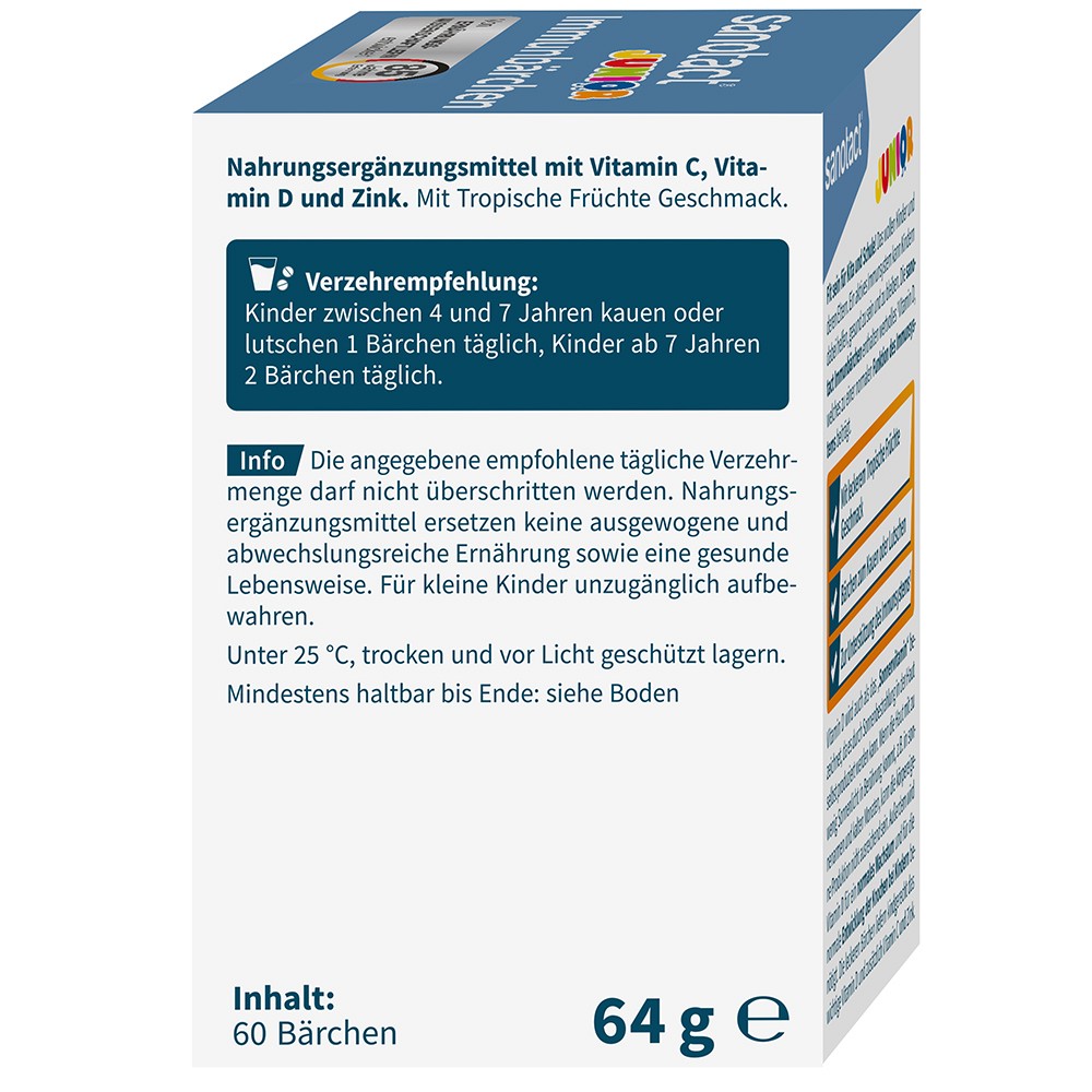 SANOTACT Immunbärchen Junior Tabletten