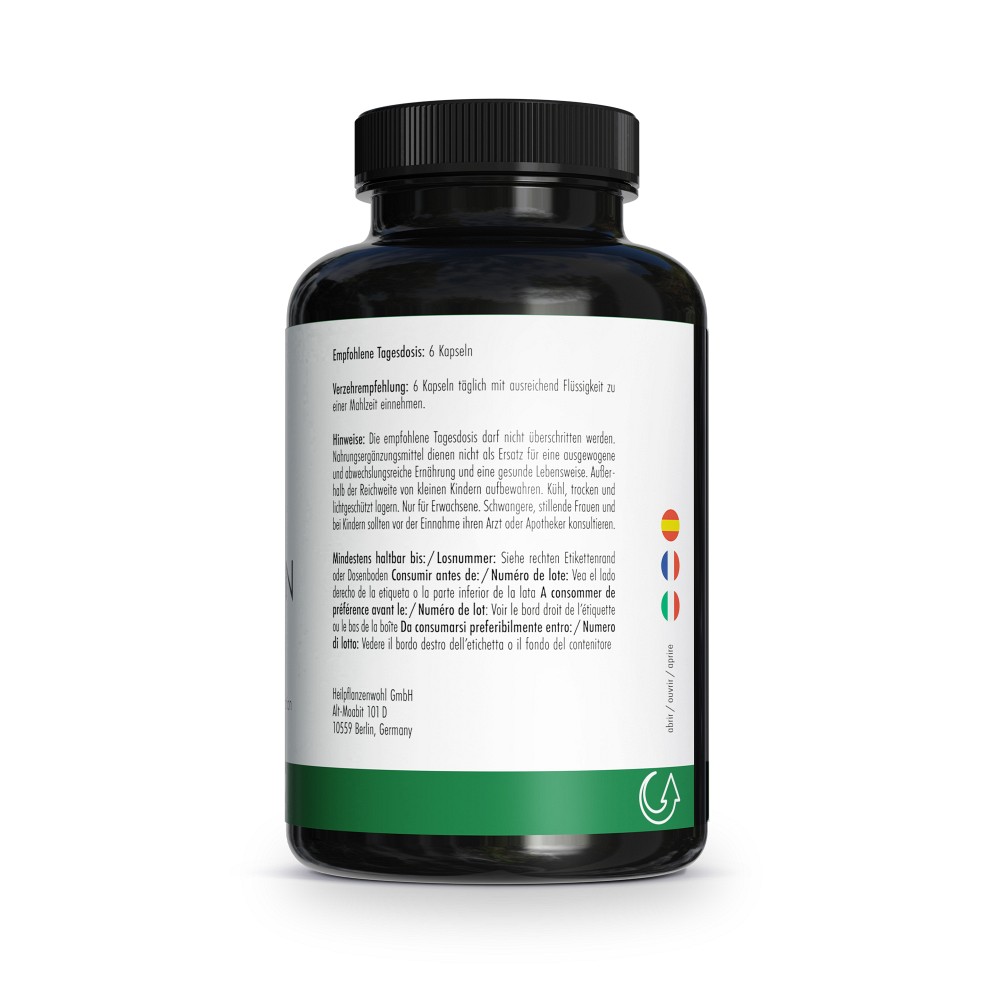GREEN NATURALS L-Arginin Base 4500 mg vegan Kaps.